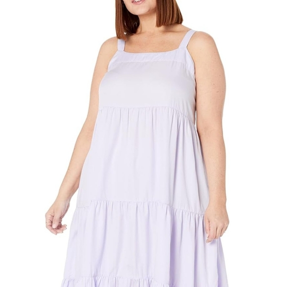 The Drop Women's Britt Tiered Maxi Tent Dress with Pockets - Picture 3 of 10